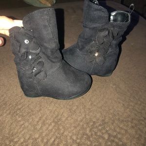 Infant embellished boots
